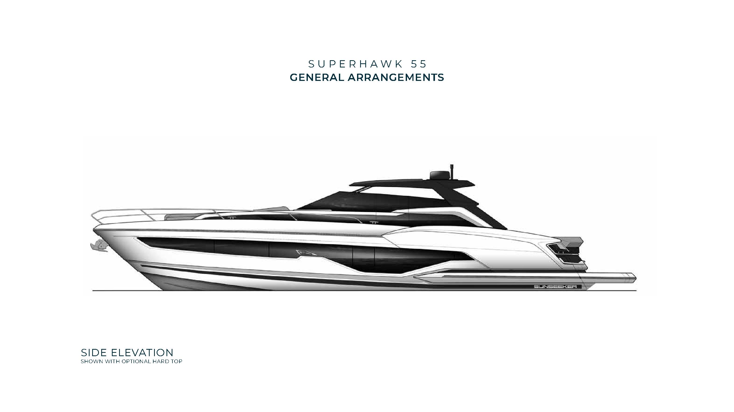 2023 SUNSEEKER 55 SUPERHAWK 